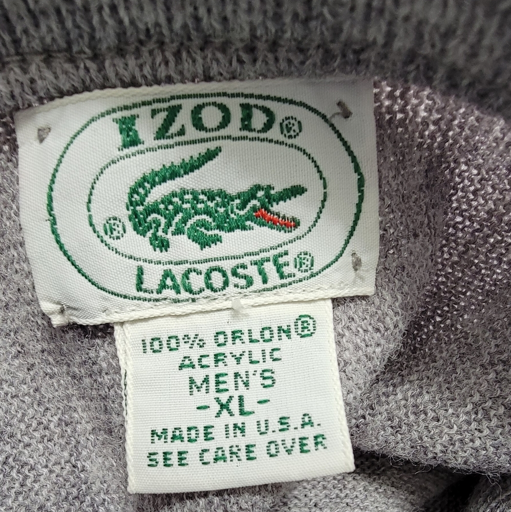 Izod Lacoste Sweater Size Men XL - Picture 4 of 9